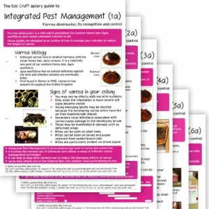 Integrated Pest Management Apiary Cards